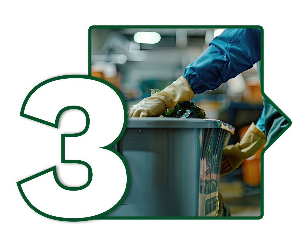 Cleaning and washing of the bins image